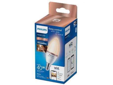 PHILIPS Led sijalica SMART PHI WFB 40W C37 E14 927-65 TW 1PF/6
