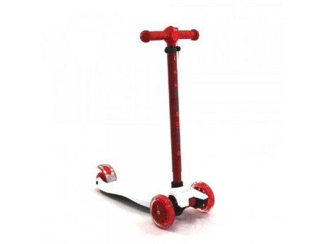 KIDS TROTINETI Master Trotinet LED Belo Crveni MSK017BC