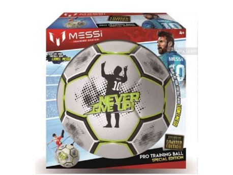 MESSI Pro Training Lopta Never Give Up Srebrna MK0083A2