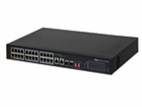 DAHUA PoE switch 24port 10/100MBps PFS3226-24ET-240 240W, 061-0178
