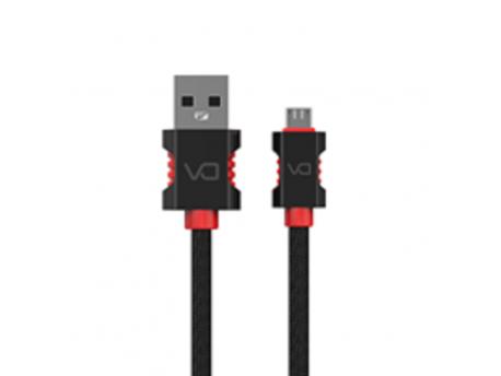 Delicate-Amazing Kabl USB-microUSB DT0014M 1.0m 2A crni 010-0357