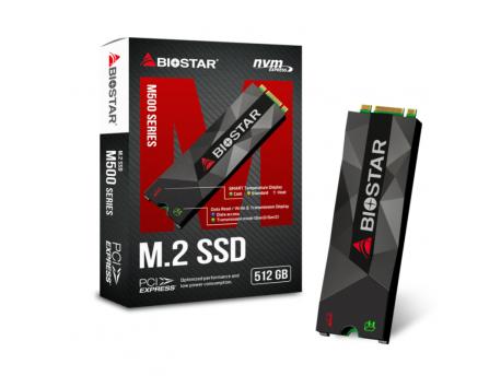 BIOSTAR SSD M.2 512GB  1700MBs/1100MBs M500