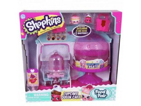 N/A Shopkins set cupcake queen cafe 2 figurice ( ME56081 )