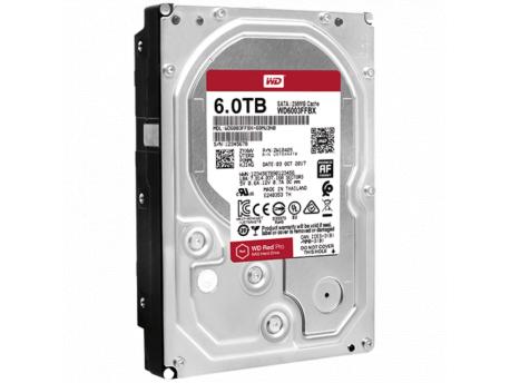 WESTERN DIGITAL Hard disk 6TB SATA3 Caviar 128MB WD6003FFBX RedPro