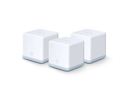 MERCUSYS Mercusys Halo S12 (3-pack), AC1200 Whole Home Mesh Wi-Fi Sistem