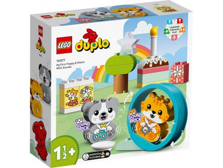 LEGO DUPLO 10977 Moja prva kuca i maca sa zvukovima