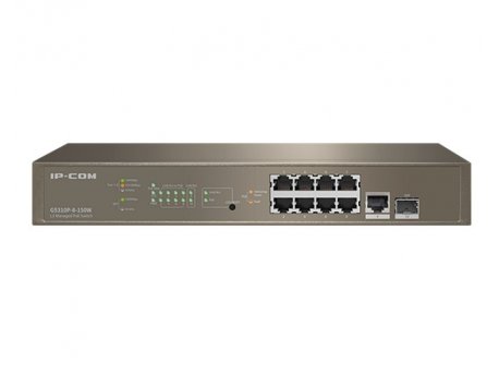 IP-COM G5310P-8-150W L3 Cloud Managed PoE Switch