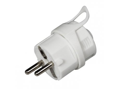 COMMEL Utikac Sa Kontaktom Za Uzemljenje 16A 250V, Beli