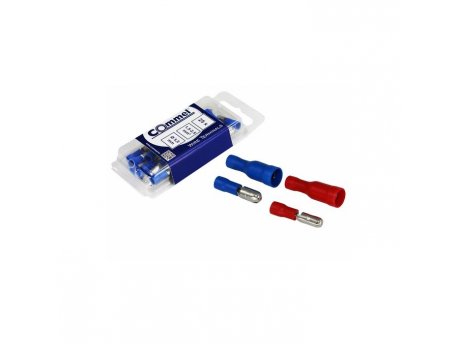 COMMEL Izolovani Utikač Za žicu 0.5-1.5mm2, 4mm, 25kom