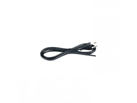 COMMEL Prikljucni Kabl 2,5 A 250 V, Crni, 2m H03VVH2-F 2x0,75