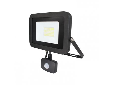 COMMEL LED Reflektor 30W Detektr Pokret 6500K 2400lm 25kh