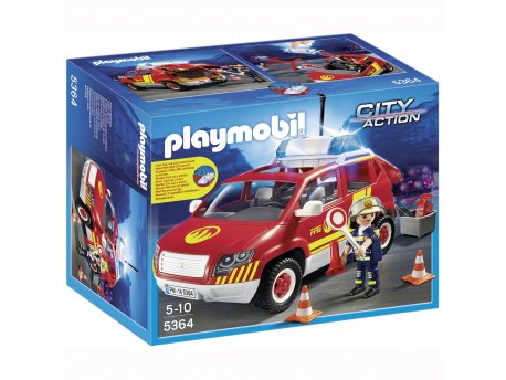 PLAYMOBIL City Action - Vatrogasci: Šef i vozilo