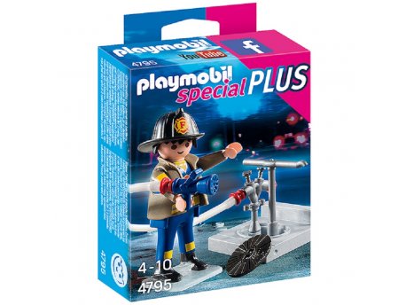 PLAYMOBIL Vatrogasac sa crevom