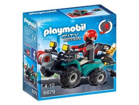 PLAYMOBIL Policija: Pljačkaško vozilo sa plenom
