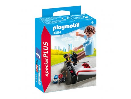 PLAYMOBIL Skateboarder sa rampom