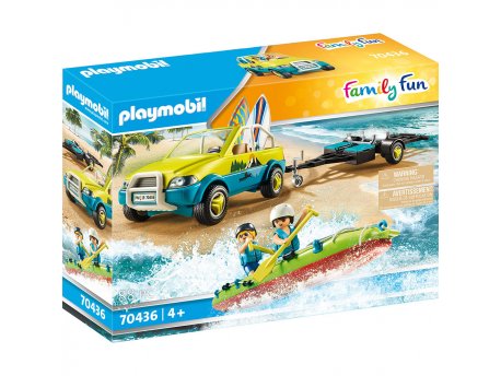 PLAYMOBIL Family Fun Automobil sa kanuom