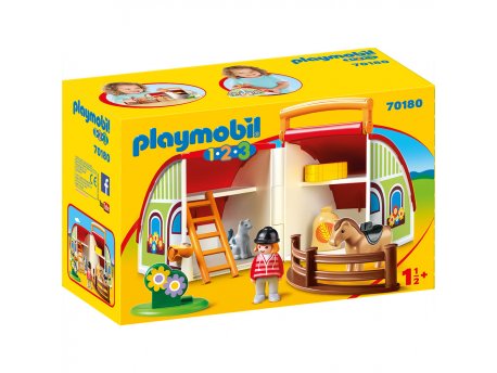 PLAYMOBIL 1.2.3 Farma set