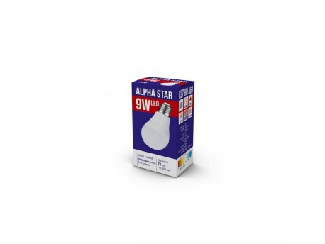 ALPHA STAR LED Sijalica E27 9W 220V Hladno bela 6400K 800Lm