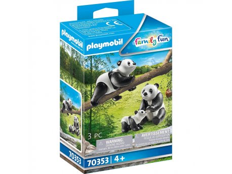 PLAYMOBIL Family Fun Panda porodica