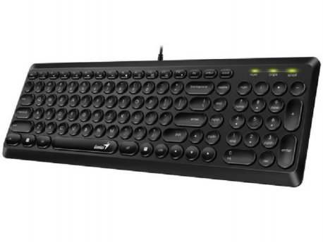 GENIUS Tastatura SlimStar Q200 USB YU black