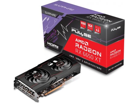 SAPPHIRE Pulse AMD Radeon RX 6650XT 8GB GDDR6 11319-03-20G