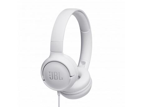 JBL On-ear slušalice sa univerzalnim kontrolama i mikrofonom, 3.5mm, bele