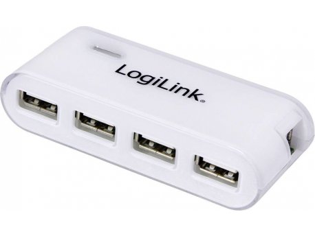 LOGILINK USB 2.0 HUB, 4-Port, beli