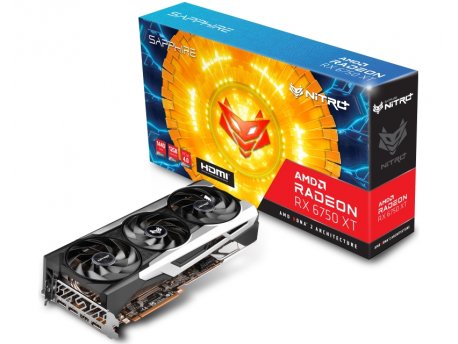 SAPPHIRE AMD Radeon RX 6750 XT 12GB 192bit NITRO+ RX 6750 XT GAMING OC 12GB (11318-01-20G)