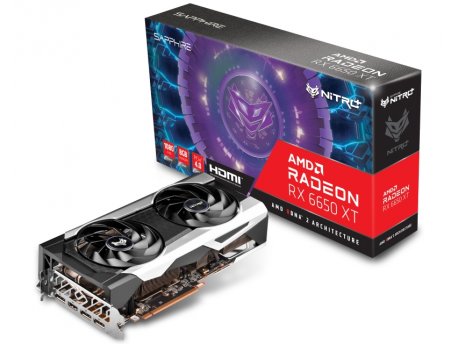 SAPPHIRE AMD Radeon RX 6650 XT 8GB 128bit NITRO+ RX 6650 XT GAMING OC 8GB (11319-01-20G)
