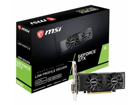 MSI NVidia GeForce GTX 1650 4GB 128bit GTX 1650 4GT LP OC