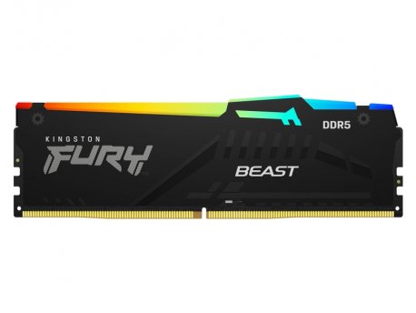 KINGSTON DIMM DDR5 16GB 4800MT/s KF548C38BBA-16 Fury Beast RGB