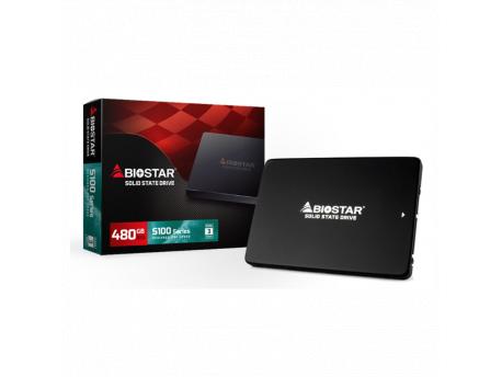 BIOSTAR SSD 2.5 SATA3 480GB  540MBs/460MBs S100