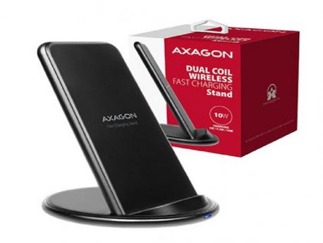 Axagon Bežični punjač 5 7.5 10W, QI FastCharge WDC
