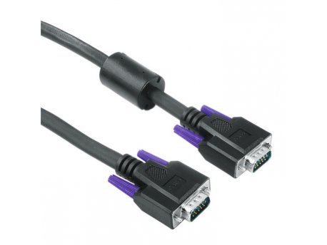HAMA Kabl VGA 15p.(Muški) Na 15p. (Muški) 10m, Feritni Filter, Duplo Izolovan