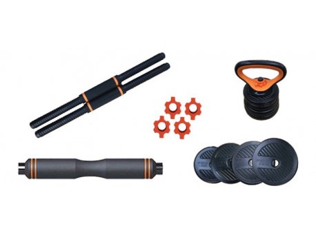 CAPRIOLO Set tegova + šipke 30kg uni 291310