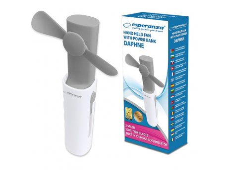 ESPERANZA Mini ventilator sa power bankom EHF101E