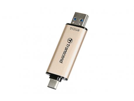 TRANSCEND 512GB, USB 3.2, Pen Drive, TLC, High Speed, Type-C (TS512GJF930C)