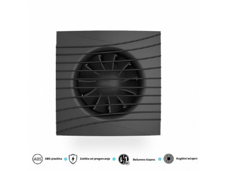 BBLINK Era ventilator silent 5C crni