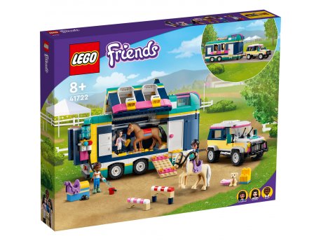 LEGO 41722 Prikolica za predstavu sa konjima