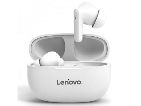 LENOVO HT-05 Bluetooth Headset, White