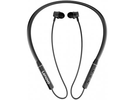LENOVO QE-03 Neckband Bluetooth Headset, Black
