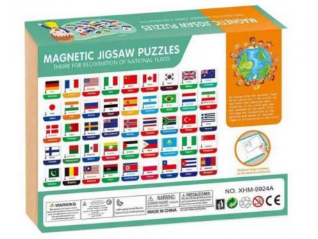 BEST LUCK Magnet puzzle zastave  BE099924A