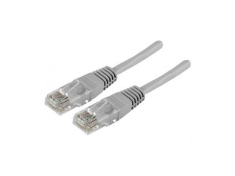 E-GREEN Kabl UTP Patch Cat6 1m sivi