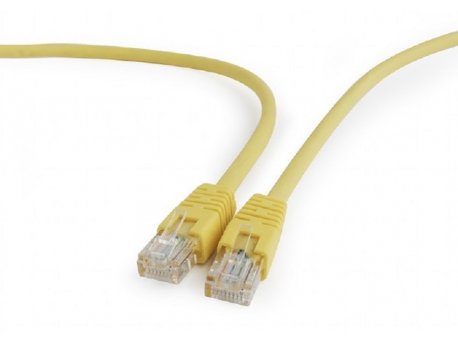 GEMBIRD UTP cable CAT 5E sa konektorima 3m  PP12-3M/Yellow