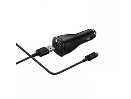 SAMSUNG Auto Punjac, USB-C, Crni, 2000mA