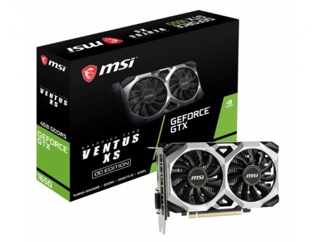 MSI NVidia GeForce GTX 1650 4GB 128bit GTX 1650 VENTUS XS 4G OC