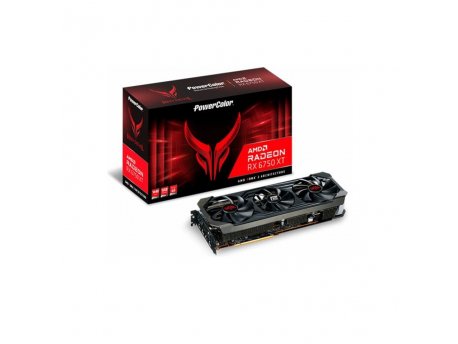 POWER COLOR Red Devil AXRX 6750XT 12GBD6-3DHE/OC AMD/12GB/GDDR6/192bit/crna