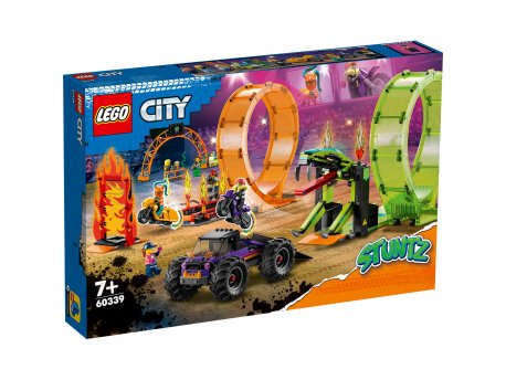 LEGO 60339 Arena sa dvostrukom akrobatskom petljom