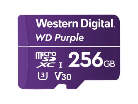 WESTERN DIGITAL CSDCARD WD Purple, microSD, 256GB (WDD256G1P0C)