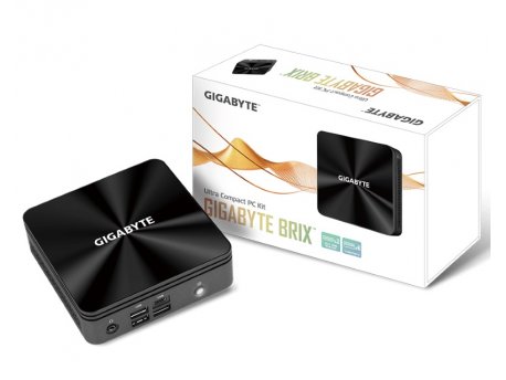 GIGABYTE GB-BRi7-10710 Mini PC Intel Hexa Core i7-10710U 1.10GHz (4.7GHz)